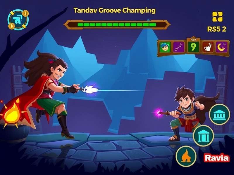 Tandav Groove Champion Gameplay Screenshot